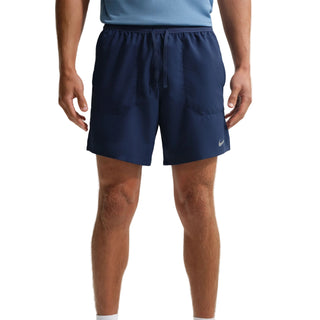 Nike Mens Stride Dri-FIT 7" Brief Lined Running Shorts | Midnight Navy