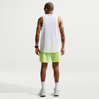 Nike Mens Dri-Fit Miler 7" Brief Lined Shorts | Volt