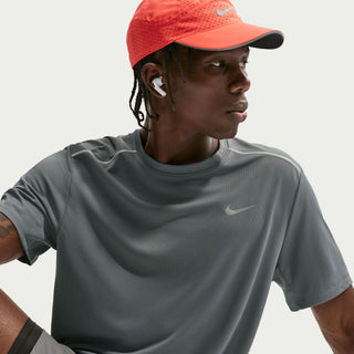Nike Mens Dri-FIT UV Miler SS Tee | Smoke Grey
