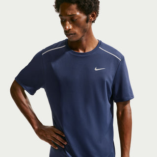 Nike Mens Dri-FIT UV Miler SS T-Shirt | Midnight