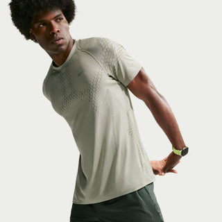 Nike Mens Stride Plus ADV Running Tee | Spruce Fog
