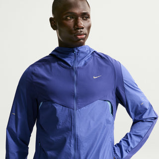 Nike Mens Stride Plus Repel Running Jacket | Deep Royal