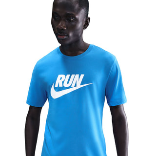 Nike Dri-FIT RUN Swoosh Tee | Hero Blue