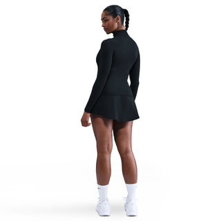 Nike One Fitted Dri-FIT Full Zip | Black