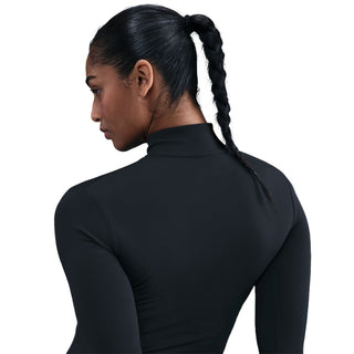 Nike One Fitted Dri-FIT Full Zip | Black