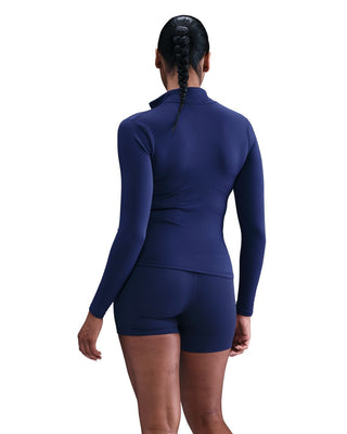 Nike One Fitted Dri-FIT Full Zip | Midnight Navy