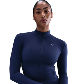 Nike One Fitted Dri-FIT Full Zip | Midnight Navy