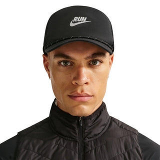 Nike Pro Unstructured Swoosh Run Cap | Black