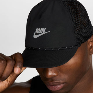 Nike Pro Unstructured Swoosh Run Cap | Black