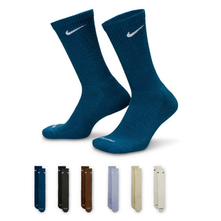 Nike Everyday Plus Cushioned Crew 6 Pack | Blue/Multi