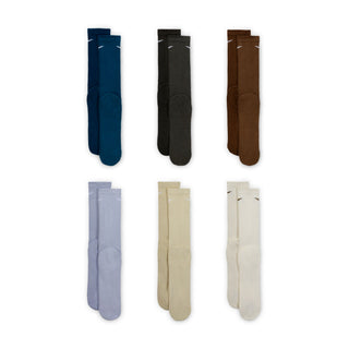 Nike Everyday Plus Cushioned Crew 6 Pack | Blue/Multi