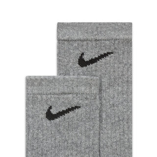 Nike Everyday Cushioned Crew Training Socks 3PK | Carbon Heather/Black