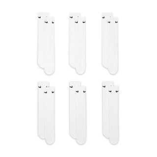 Nike Everyday Cushion Crew Sock 6 Pack | White