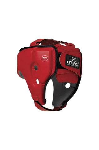 Sting Competition Approved Headguard | Red