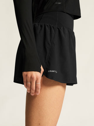 Craft Womens Hypervent Wide Shorts | Black