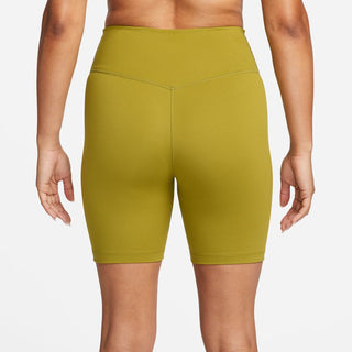 Nike Womens One Dri-FIT Mid Rise 7" Shorts | Moss/White