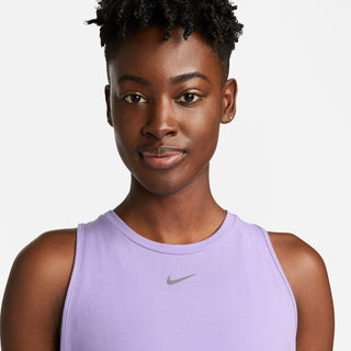 Nike Womens Dri-FIT One Luxe Tank | Space Purple/Reflective Silver