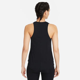 Nike Womens Dri-FIT One Standard Fit Tank | Black/White