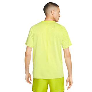 Nike Mens Dri-FIT ADV Short Sleeve Tee | Bright Cactus/Reflective Silver