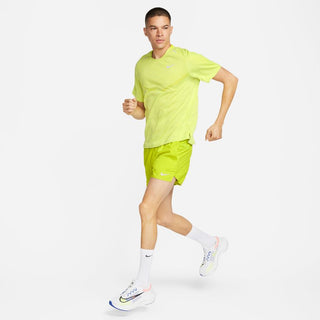 Nike Mens Dri-FIT ADV Short Sleeve Tee | Bright Cactus/Reflective Silver