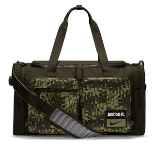 Nike Utility Power Printed Training Duffel Bag (51L) | Sequoia/Alligator