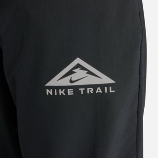 Nike Mens Trail Dawn Range Dri-FIT Running Pants | Black/White