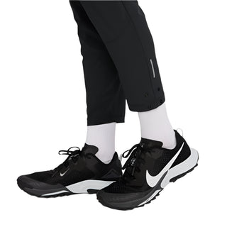 Nike Mens Trail Dawn Range Dri-FIT Running Pants | Black/White