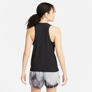 Nike Womens Dri-Fit Trail Running Tank | Black/Photon Dust
