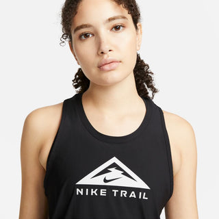 Nike Womens Dri-Fit Trail Running Tank | Black/Photon Dust