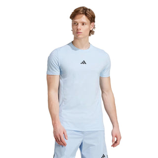 Adidas D4T Workout Tee | Glow Blue