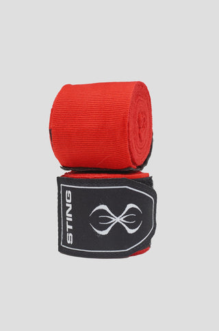 Sting Elasticised Hand Wraps 2.0 | Red