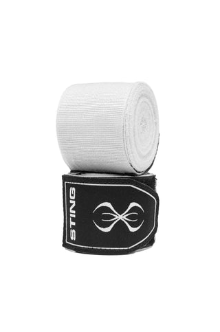 Sting Elasticised Hand Wraps 2.0 | White (4.5m)
