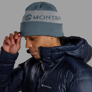 Montane Logo Cuffed Beanie | Stone Blue
