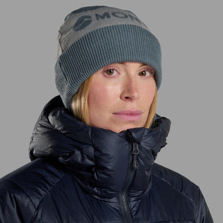 Montane Logo Cuffed Beanie | Stone Blue