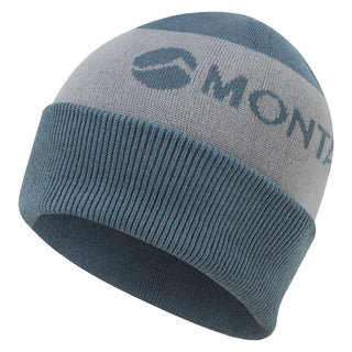Montane Logo Cuffed Beanie | Stone Blue