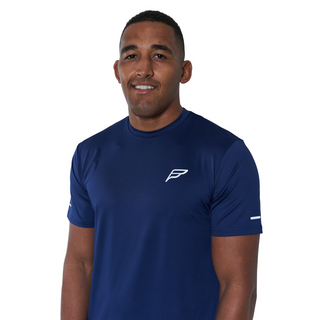 Frequency Mens Strength T-Shirt | Navy Blue