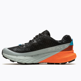 Merrell Mens Agility Peak 5 Goretex | Black/Tangerine