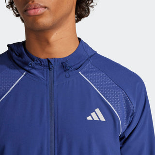 Adidas Climacool Tech Woven Jacket | Dark Blue/Glow Blue