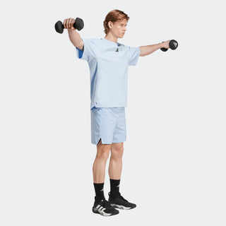 Adidas D4T Workout Shorts | Glow Blue