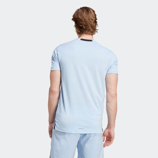 Adidas D4T Workout Tee | Glow Blue
