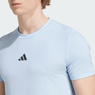 Adidas D4T Workout Tee | Glow Blue