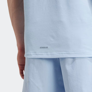 Adidas D4T Workout Tee | Glow Blue