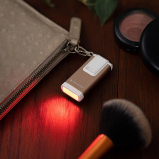 Ledlenser K6R Rechargeable Keyring Torch | Light Rose Gold