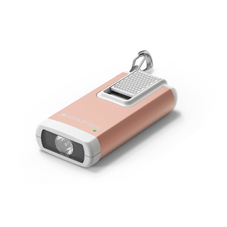 Ledlenser K6R Rechargeable Keyring Torch | Light Rose Gold