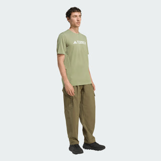 Adidas Terrex Climacool Logo Tee | Tent Green