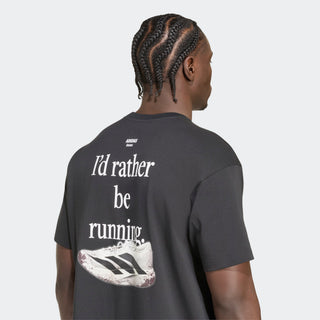 Adidas Mens Running Category Graphic T-Shirt | Black