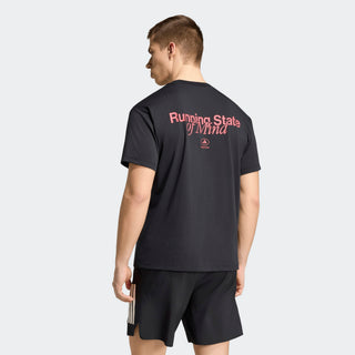 Adidas Mens RSOM Graphic Tee | Black/Red