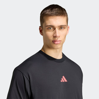 Adidas Mens RSOM Graphic Tee | Black/Red