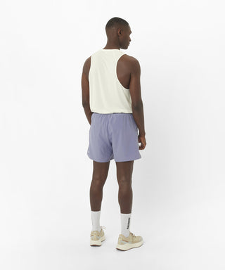 Salomon Shakeout Core 5" Shorts | Blue Granite