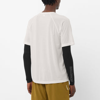 Salomon Mens Shakeout Core SS Tee | Whipser White